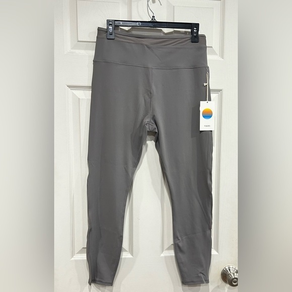Vuori Pants - Vuori Women's XL Hot Mesh Legging Smoke Grey NWT High-Waist Performance Stretch